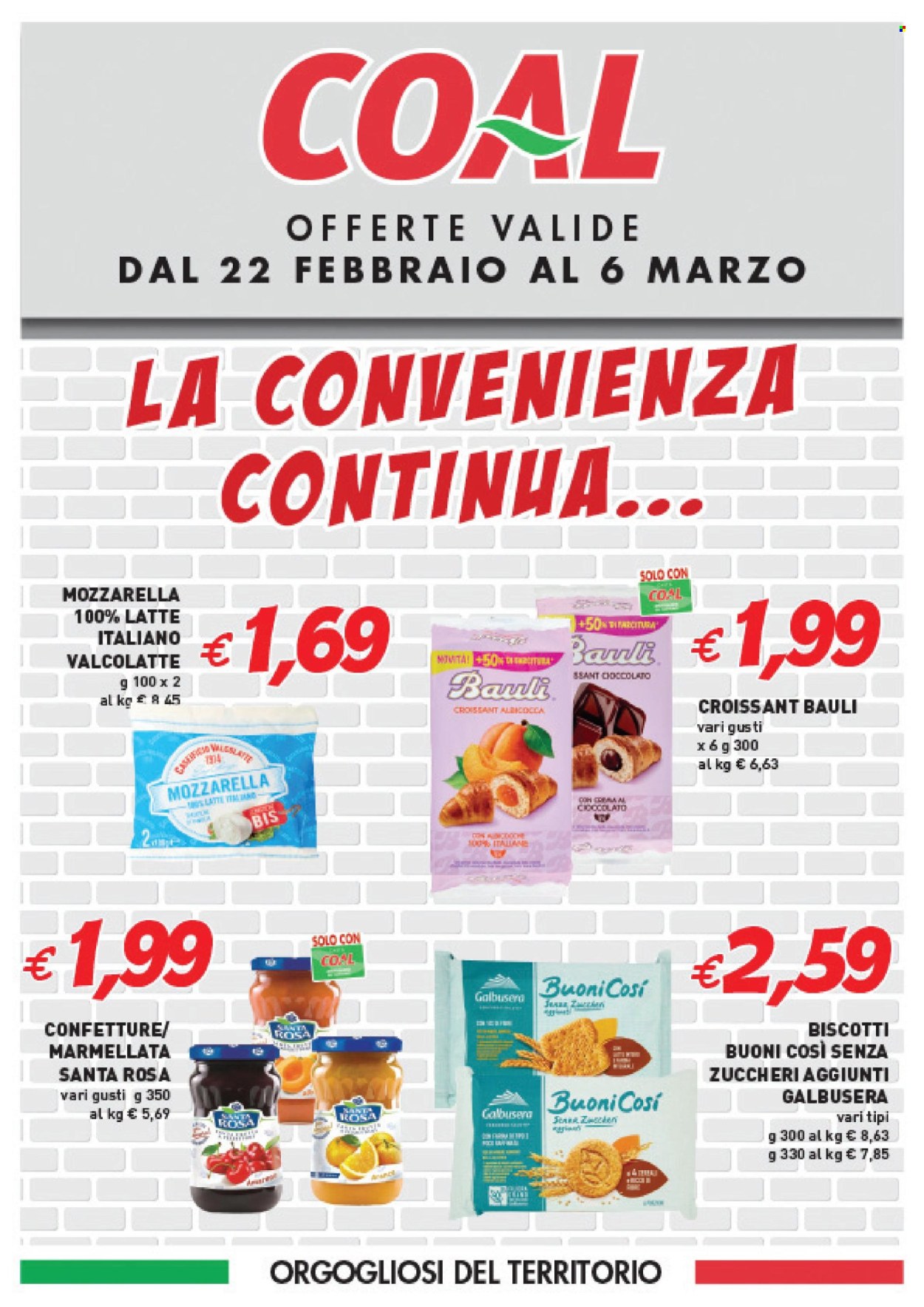 Volantino COAL - 22/2/2024 - 6/3/2024. Pagina 1