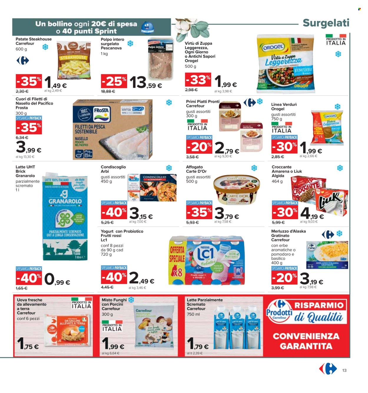 Volantino Carrefour - 22/2/2024 - 6/3/2024. Pagina 13