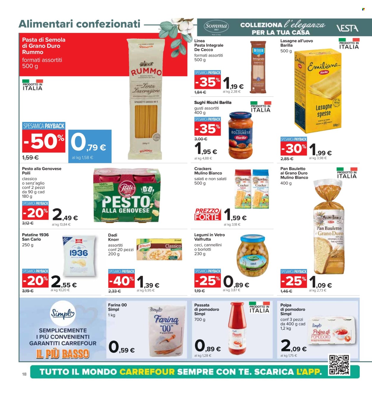 Volantino Carrefour - 22/2/2024 - 6/3/2024. Pagina 18