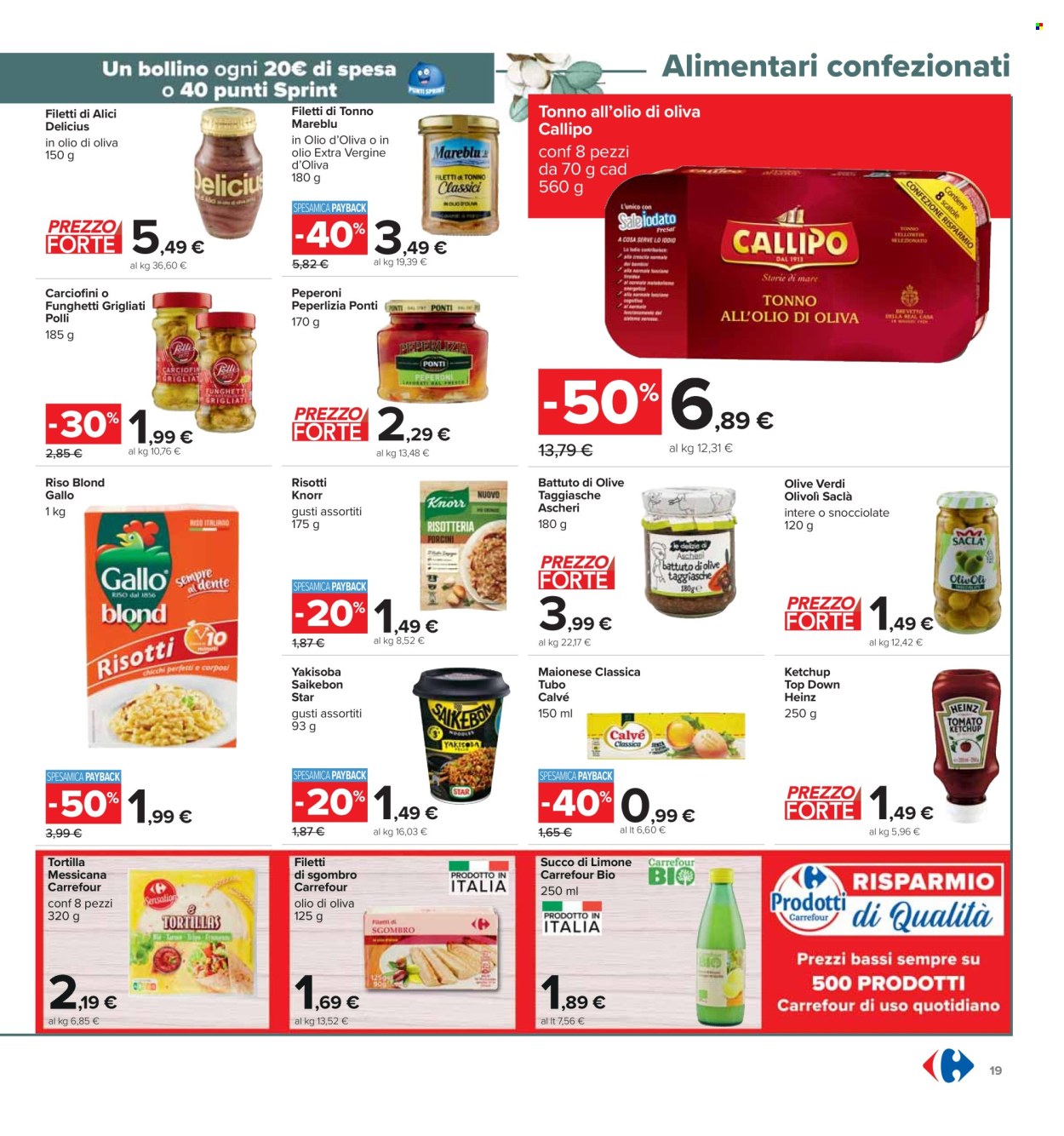 Volantino Carrefour - 22/2/2024 - 6/3/2024. Pagina 19
