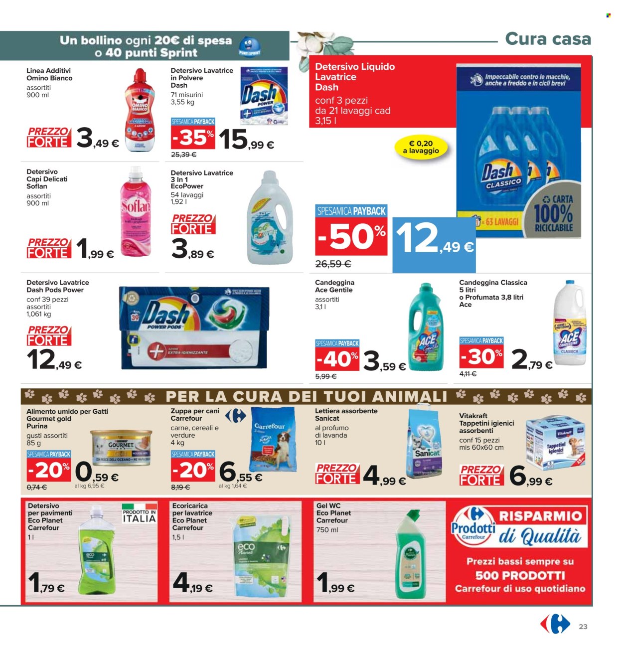 Volantino Carrefour - 22/2/2024 - 6/3/2024. Pagina 23
