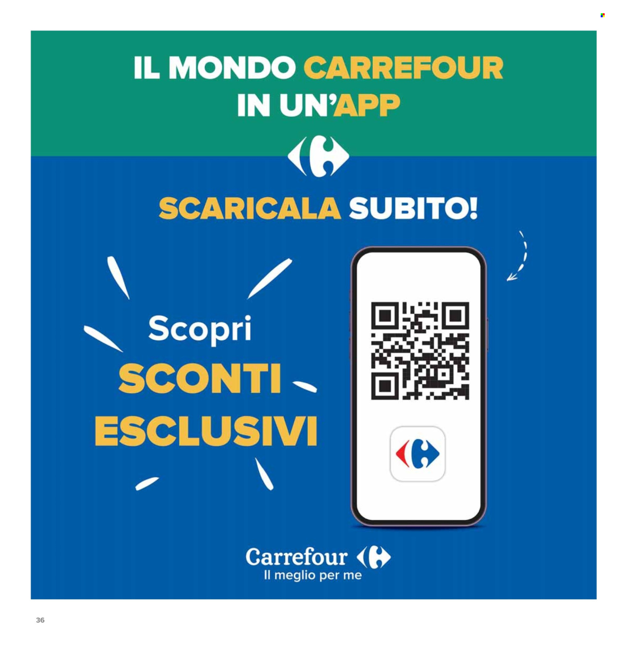 Volantino Carrefour - 22/2/2024 - 6/3/2024. Pagina 36