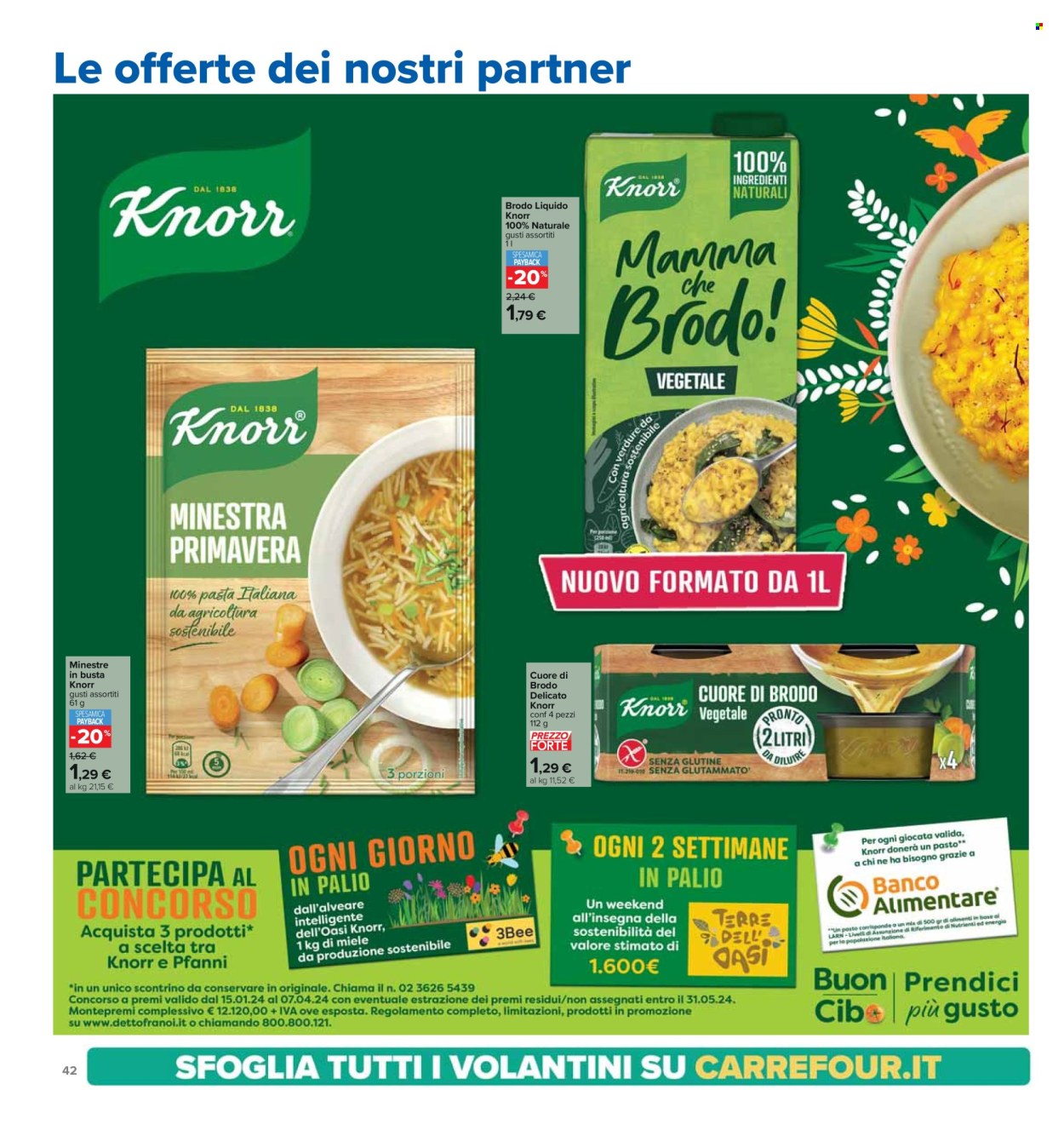 Volantino Carrefour - 22/2/2024 - 6/3/2024. Pagina 42