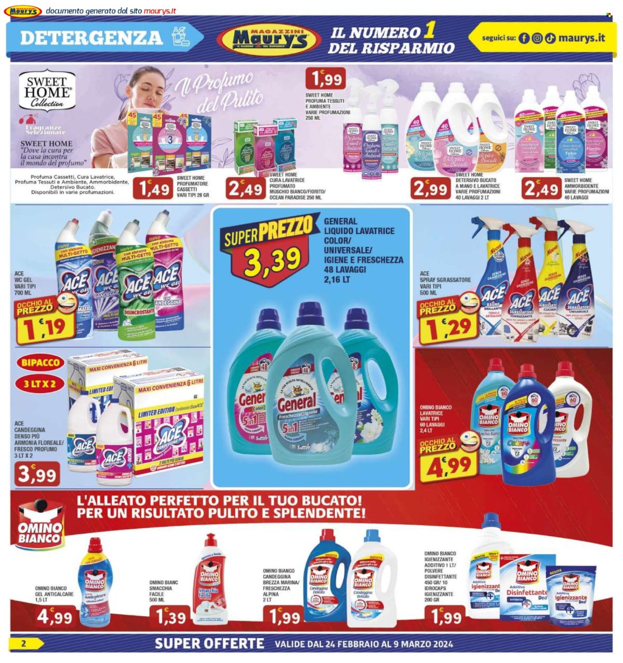 Volantino Maury's - 24/2/2024 - 9/3/2024. Pagina 2