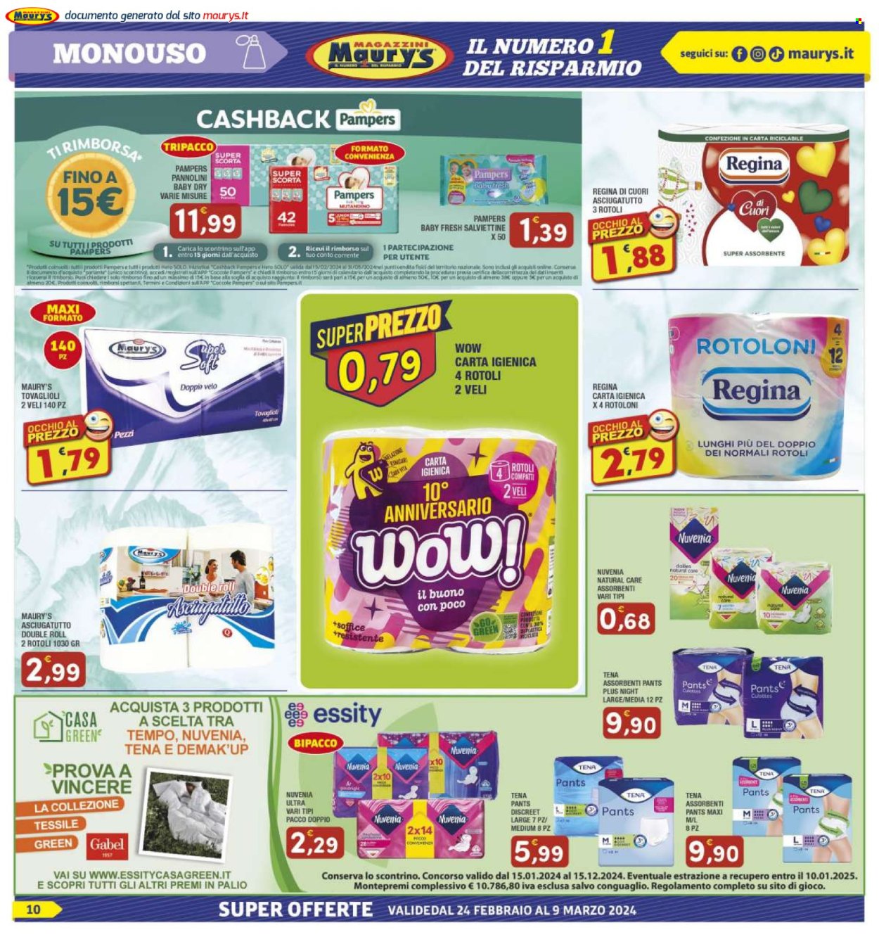 Volantino Maury's - 24/2/2024 - 9/3/2024. Pagina 10