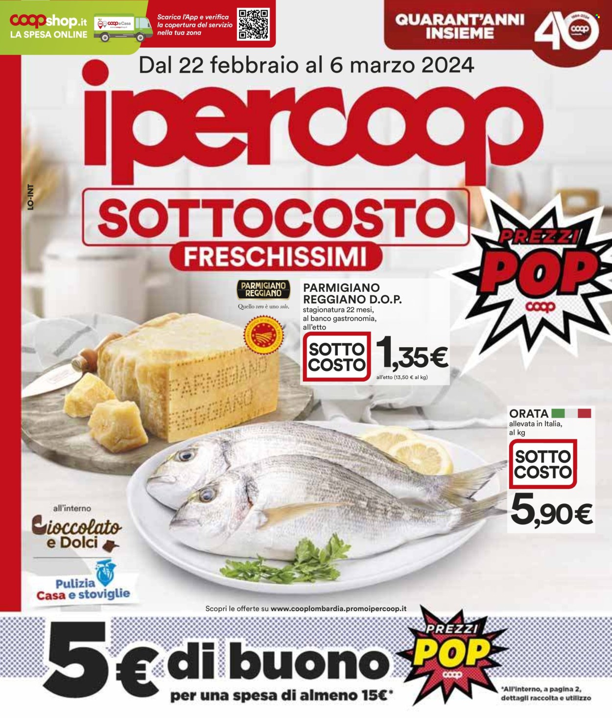 Volantino Coop - 22/2/2024 - 6/3/2024. Pagina 1