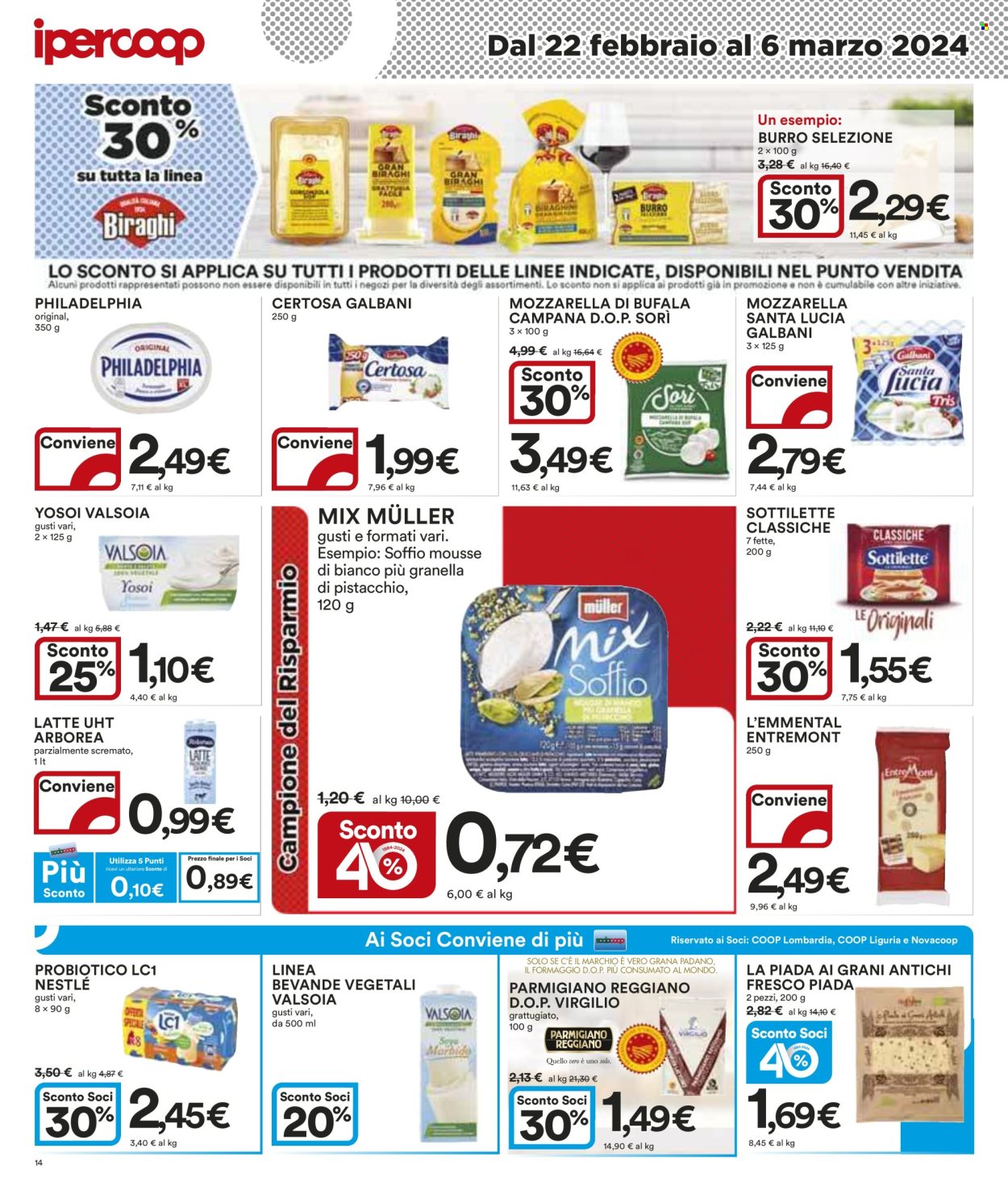 Volantino Coop - 22/2/2024 - 6/3/2024. Pagina 14