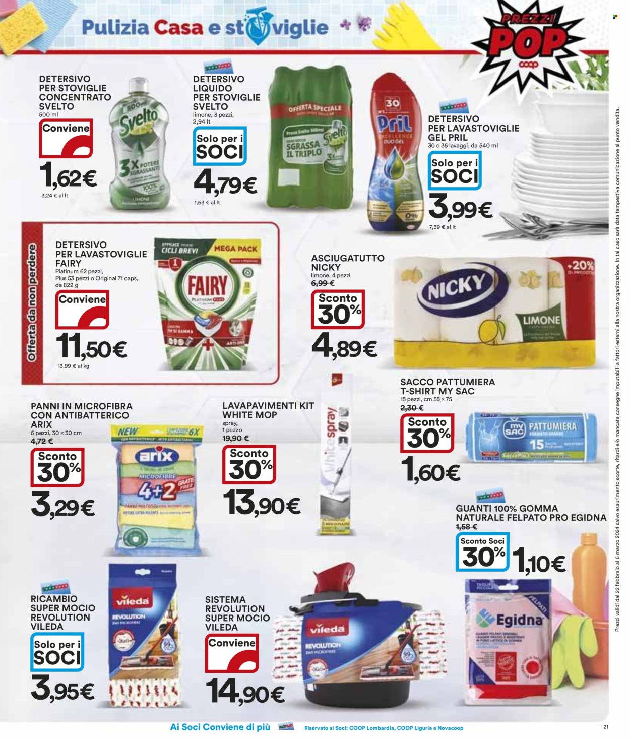 Volantino Coop - 22/2/2024 - 6/3/2024. Pagina 21
