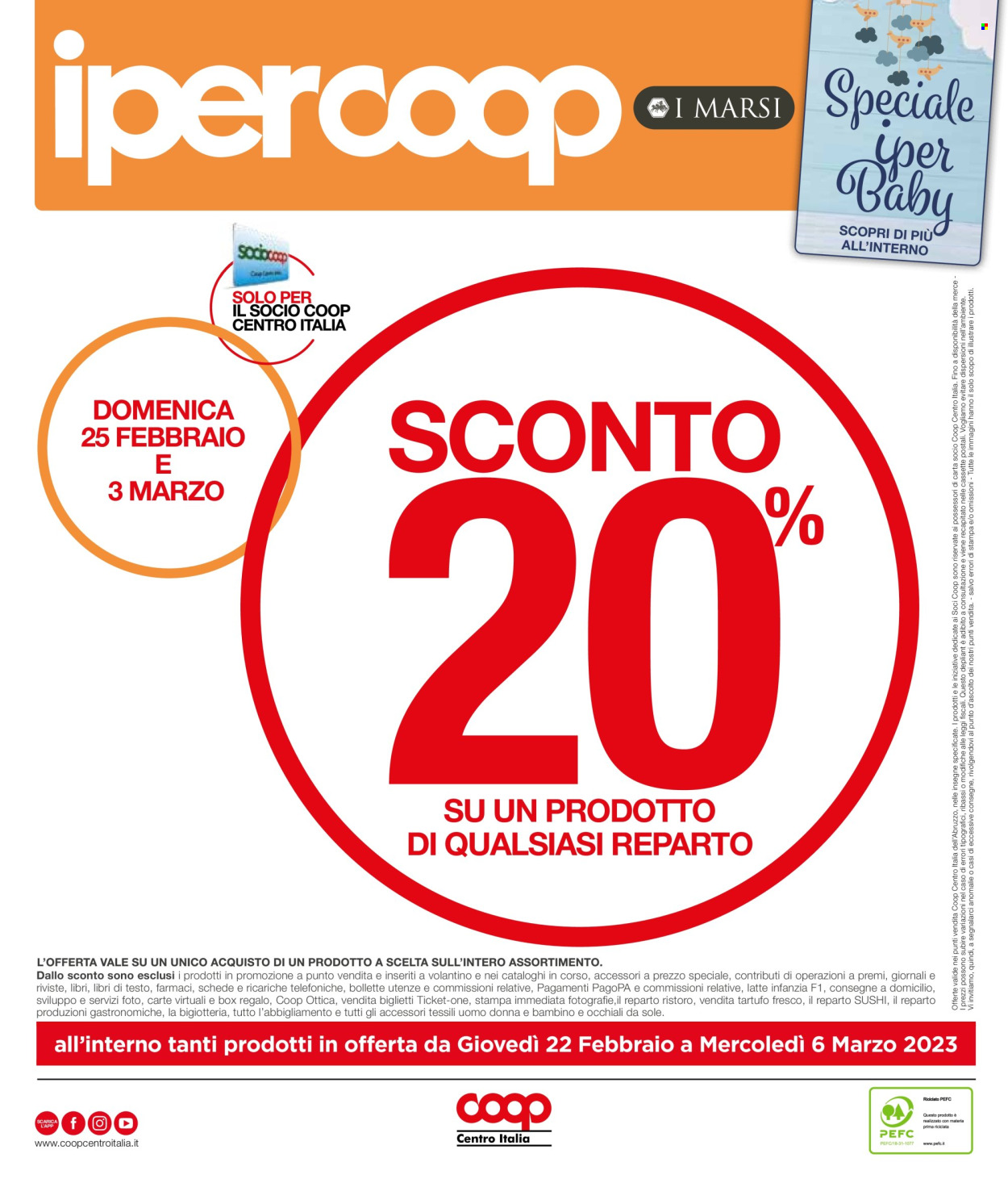 Volantino Coop - 22/2/2024 - 6/3/2024. Pagina 28