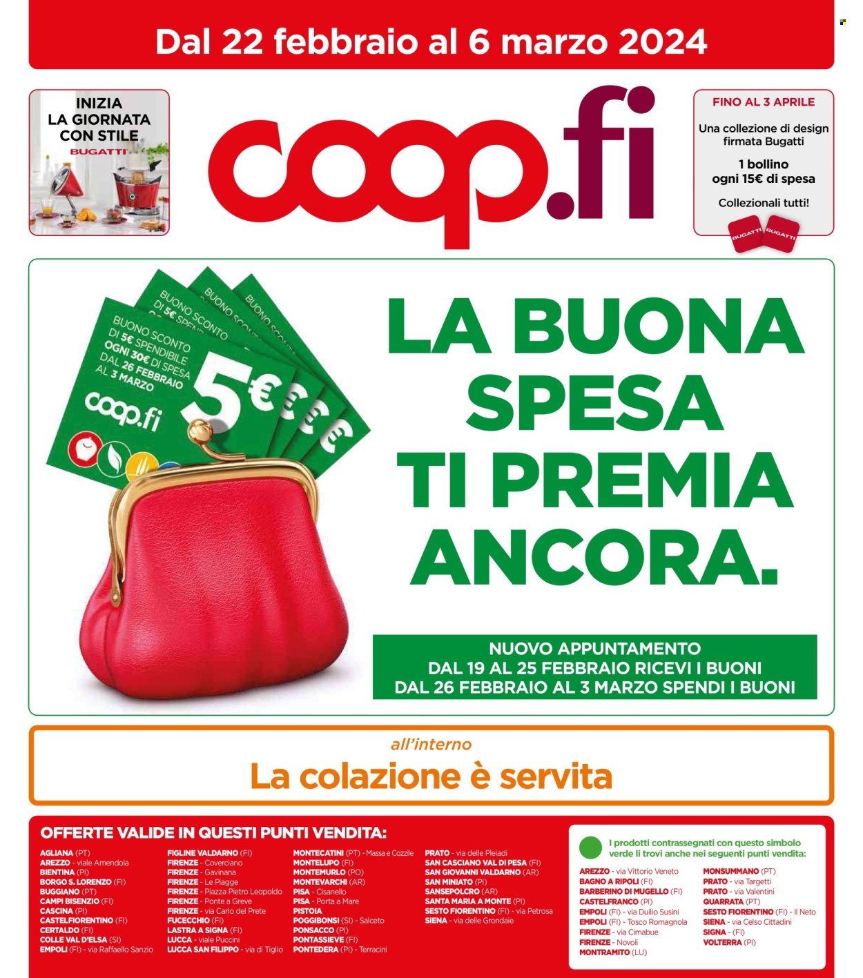 Leták Coop - 22.2.2024 - 6.3.2024. Strana 1