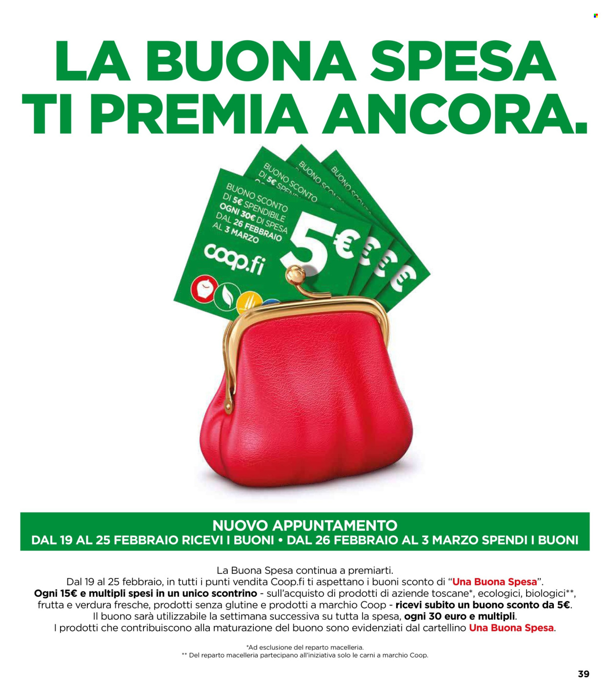 Leták Coop - 22.2.2024 - 6.3.2024. Strana 39