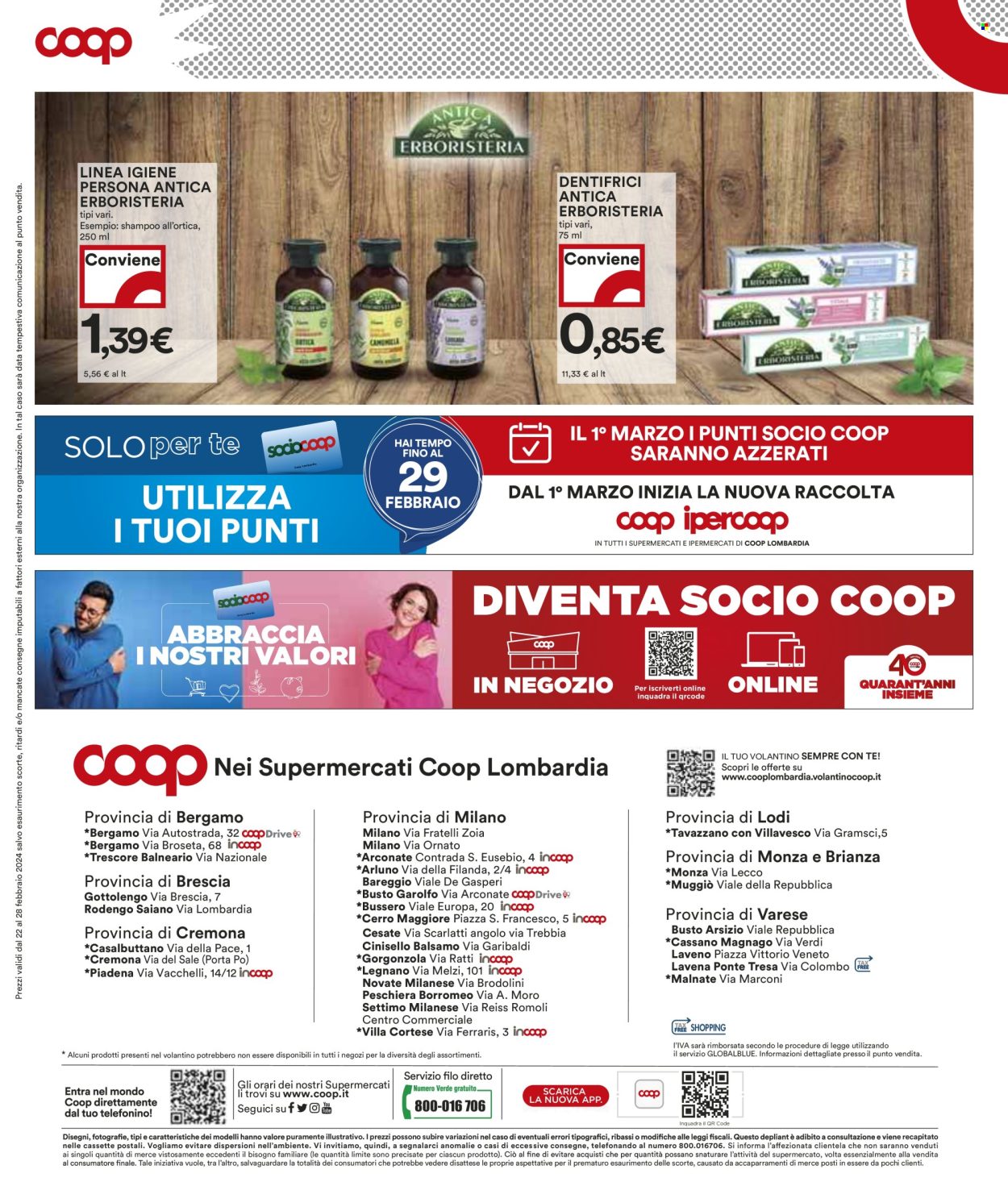 Volantino Coop - 22/2/2024 - 28/2/2024. Pagina 12
