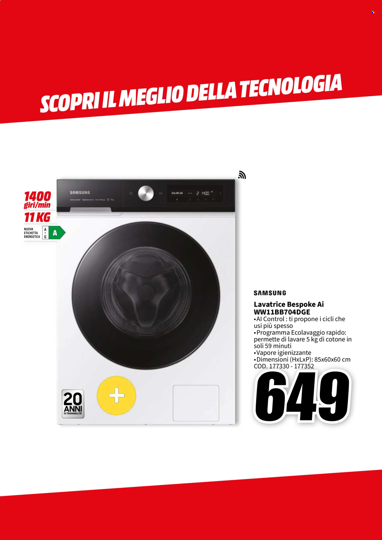 Volantino MediaWorld - 22/2/2024 - 1/3/2024. Pagina 30