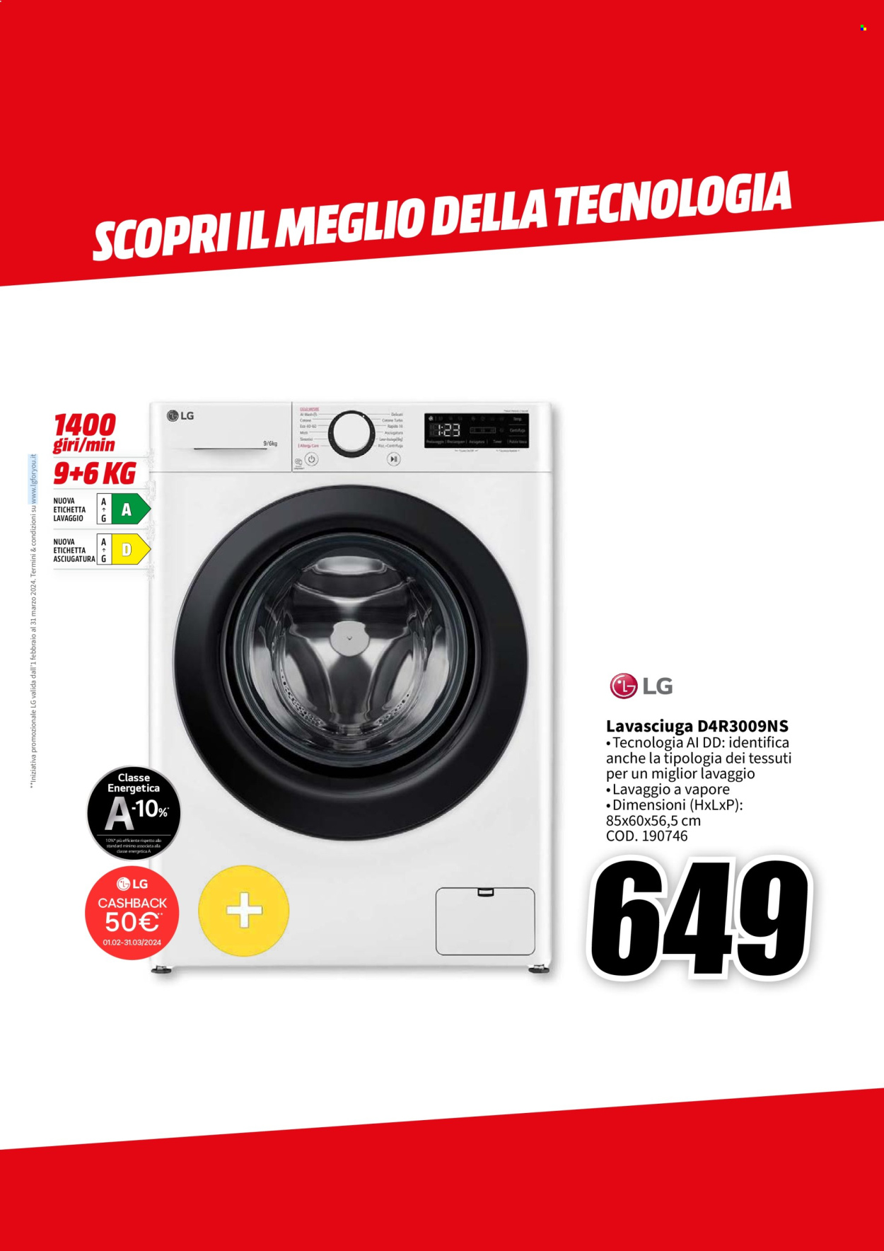 Volantino MediaWorld - 22/2/2024 - 1/3/2024. Pagina 33