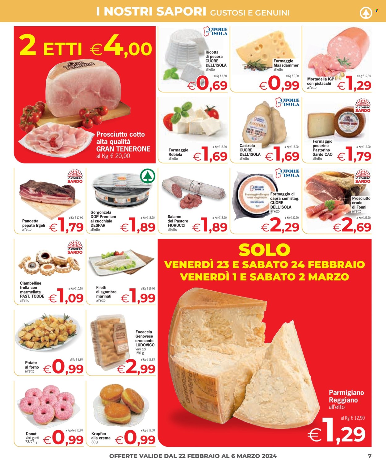 Volantino Eurospar - 22/2/2024 - 6/3/2024. Pagina 7