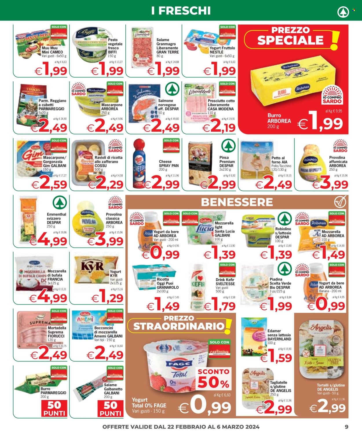 Volantino Eurospar - 22/2/2024 - 6/3/2024. Pagina 9