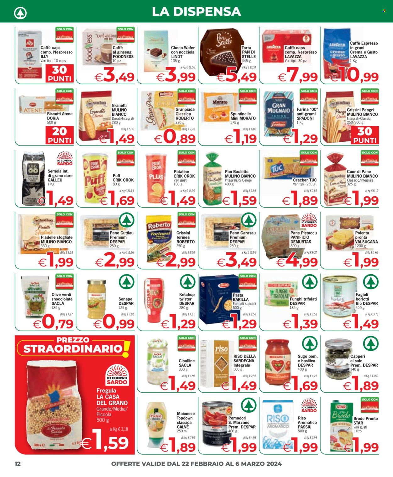 Volantino Eurospar - 22/2/2024 - 6/3/2024. Pagina 12