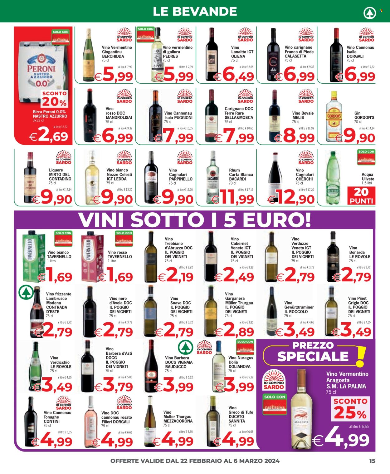 Volantino Eurospar - 22/2/2024 - 6/3/2024. Pagina 15