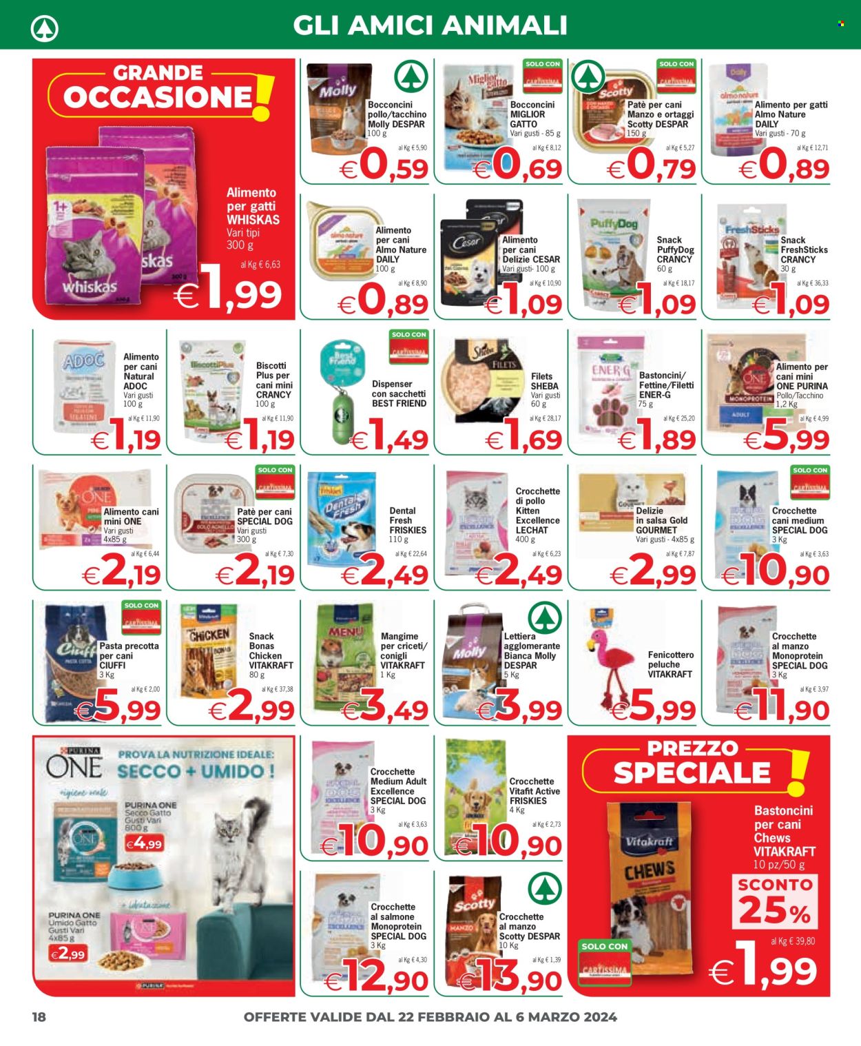 Leták Eurospar - 22.2.2024 - 6.3.2024. Strana 18
