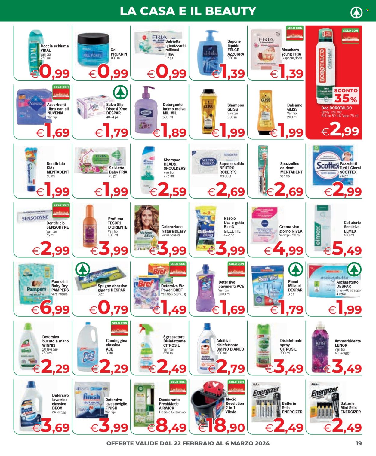 Volantino Eurospar - 22/2/2024 - 6/3/2024. Pagina 19