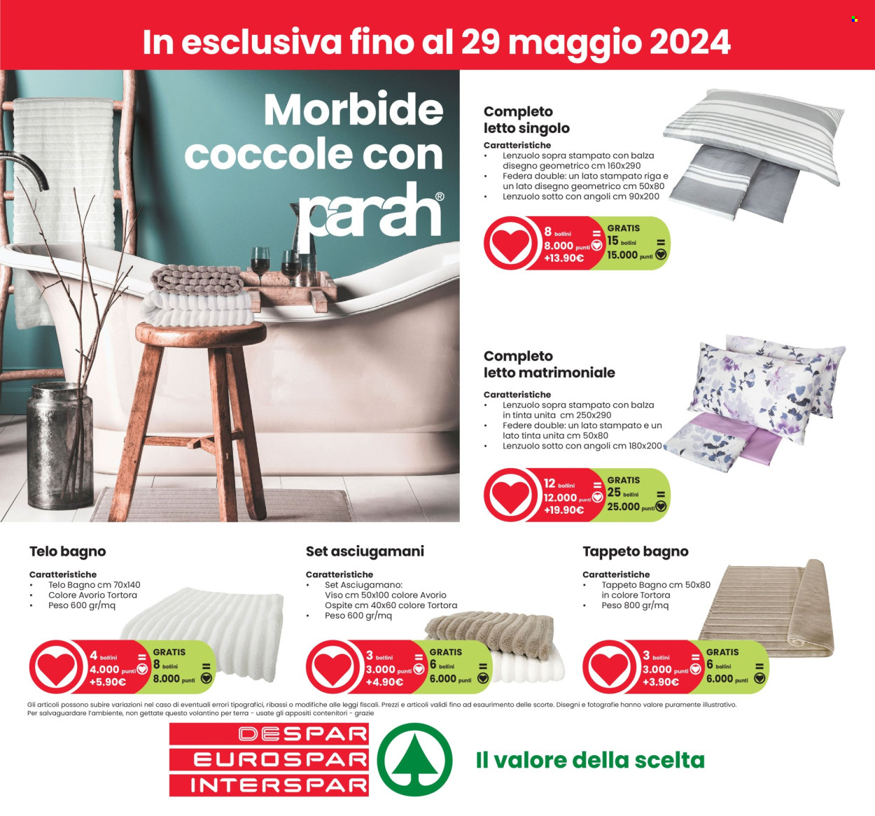 Volantino Eurospar - 22/2/2024 - 6/3/2024. Pagina 12