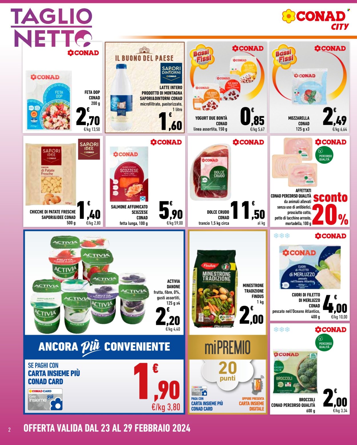 Volantino Conad City - 23/2/2024 - 29/2/2024. Pagina 2