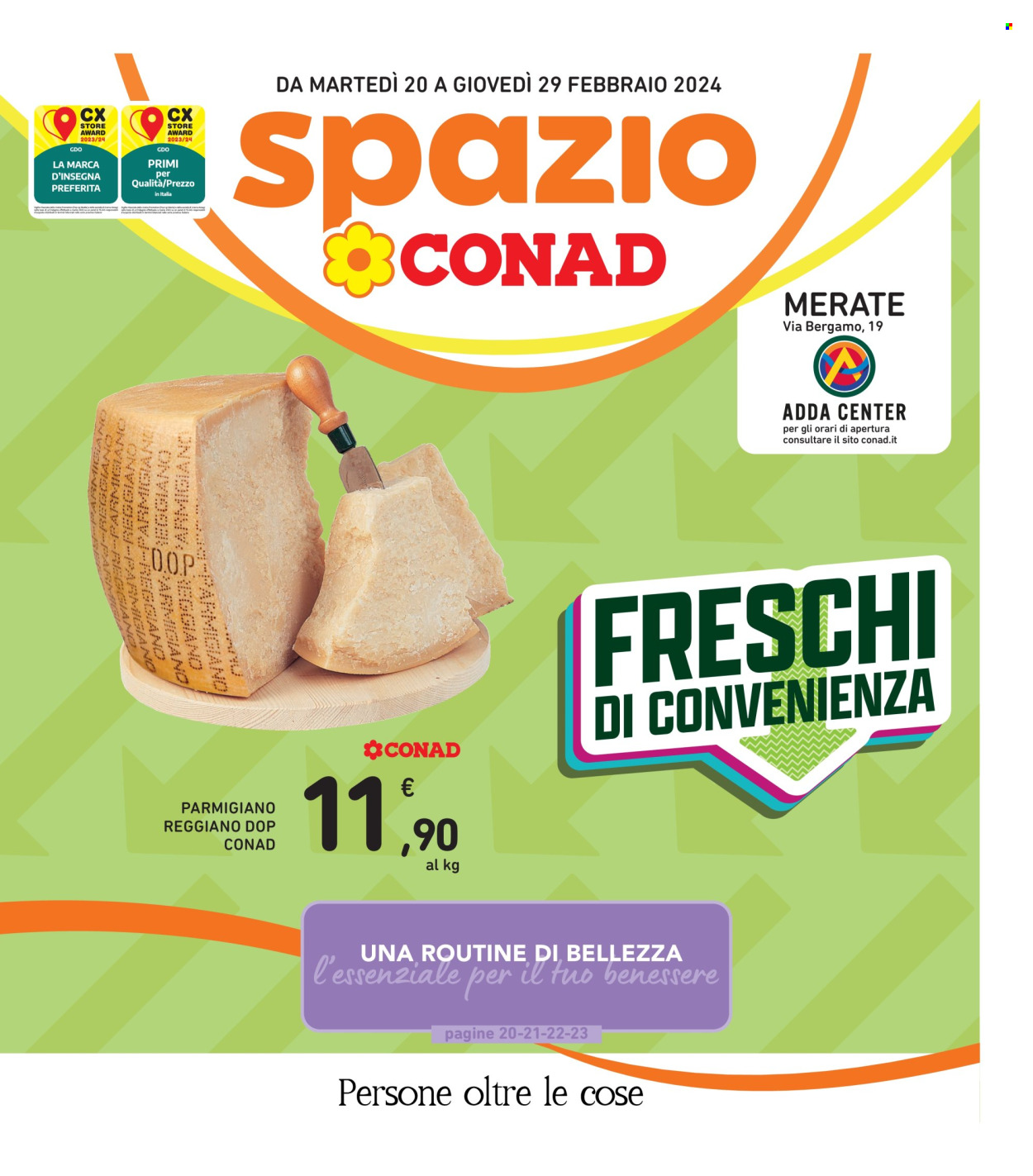 Volantino Spazio Conad - 20/2/2024 - 29/2/2024. Pagina 1