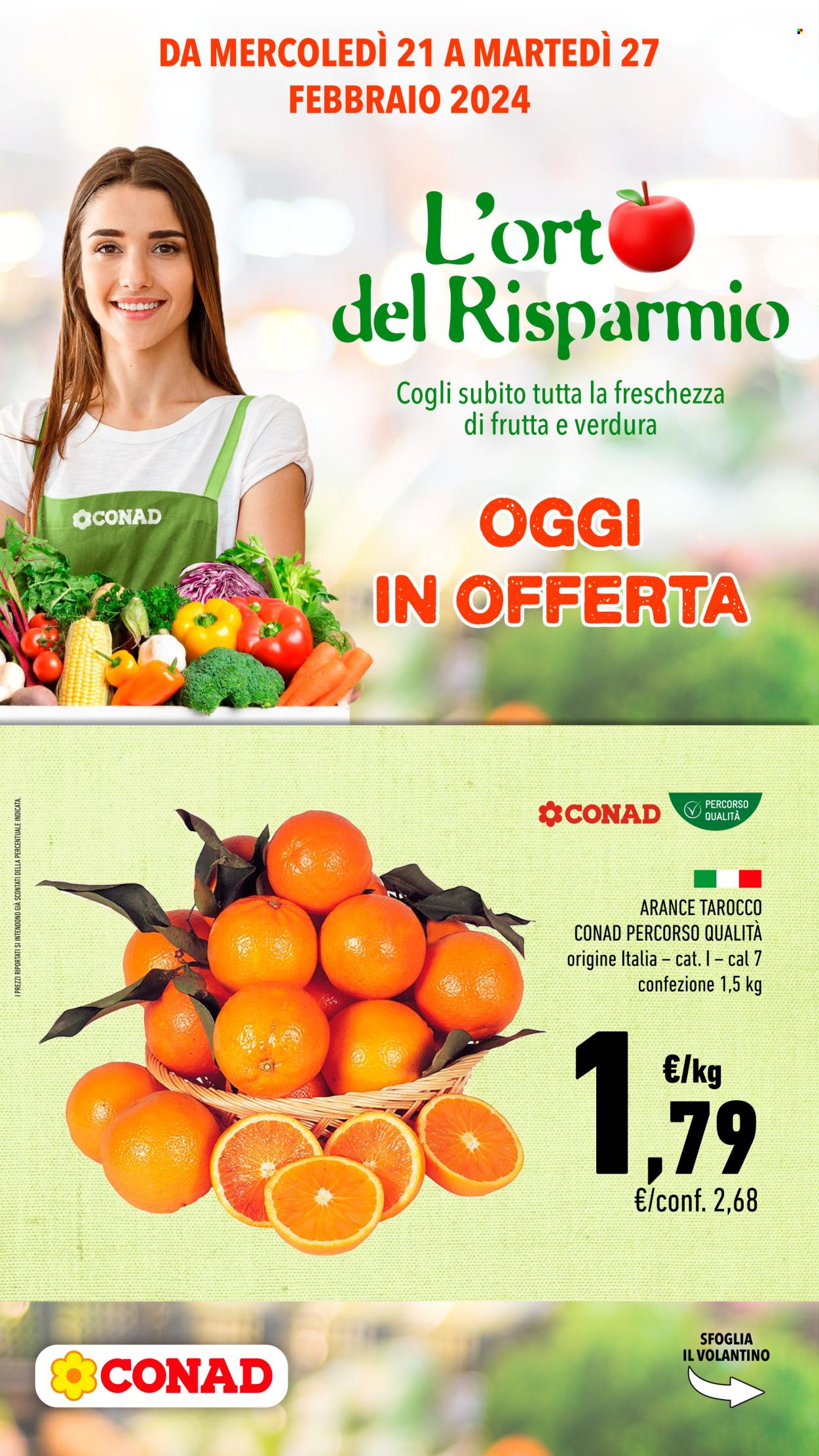 Leták Conad Superstore - 20.2.2024 - 27.2.2024. Strana 1