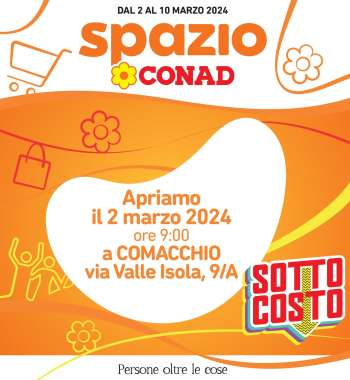 Volantino Spazio Conad - 2/3/2024 - 10/3/2024.