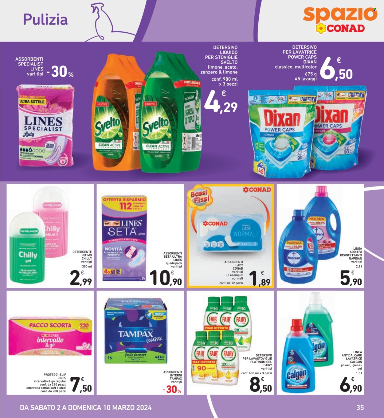 Volantino Spazio Conad - 2/3/2024 - 10/3/2024. Pagina 35