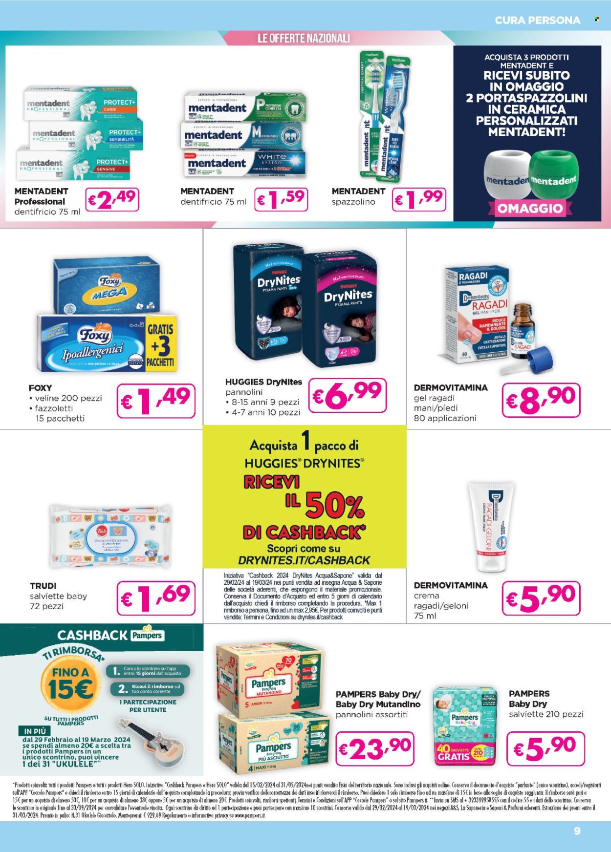Volantino Acqua & Sapone - 29/2/2024 - 19/3/2024. Pagina 9