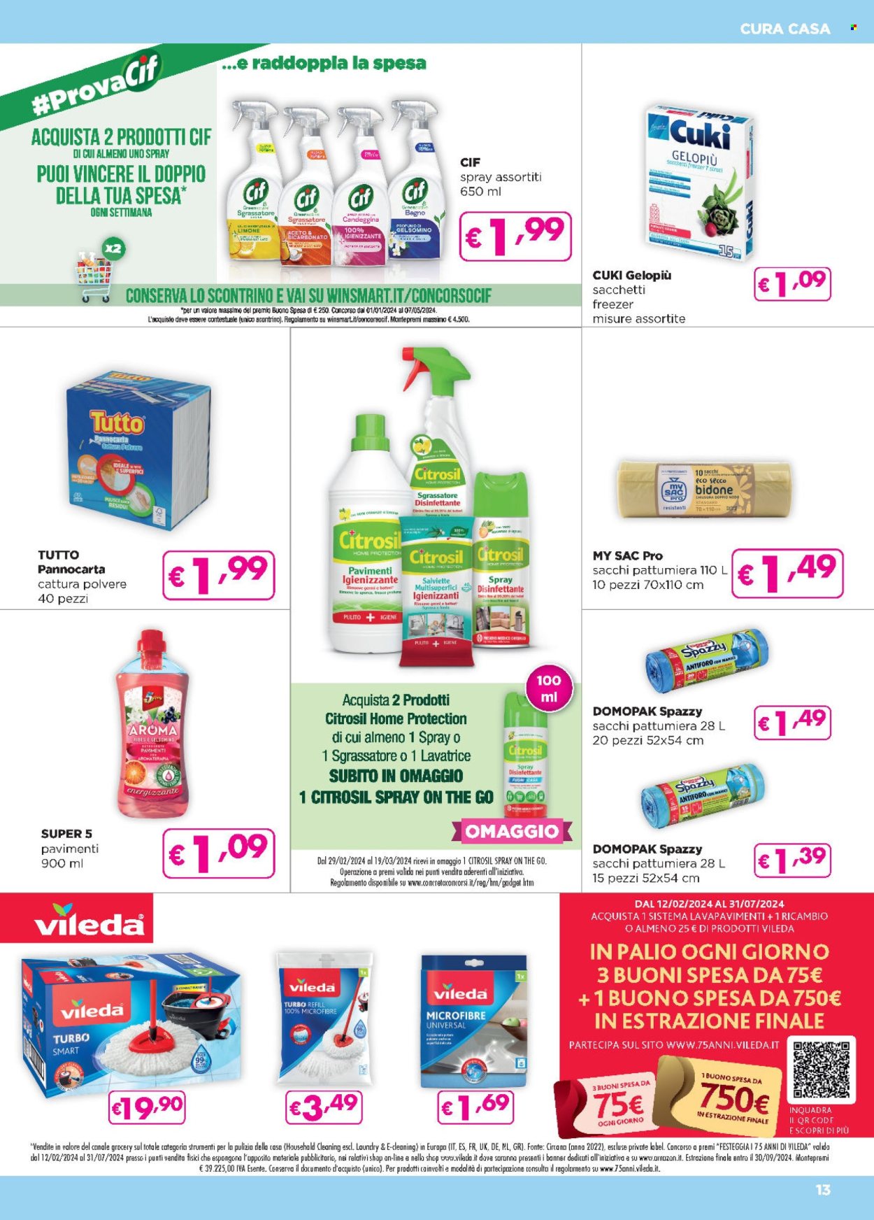 Volantino Acqua & Sapone - 29/2/2024 - 19/3/2024. Pagina 13