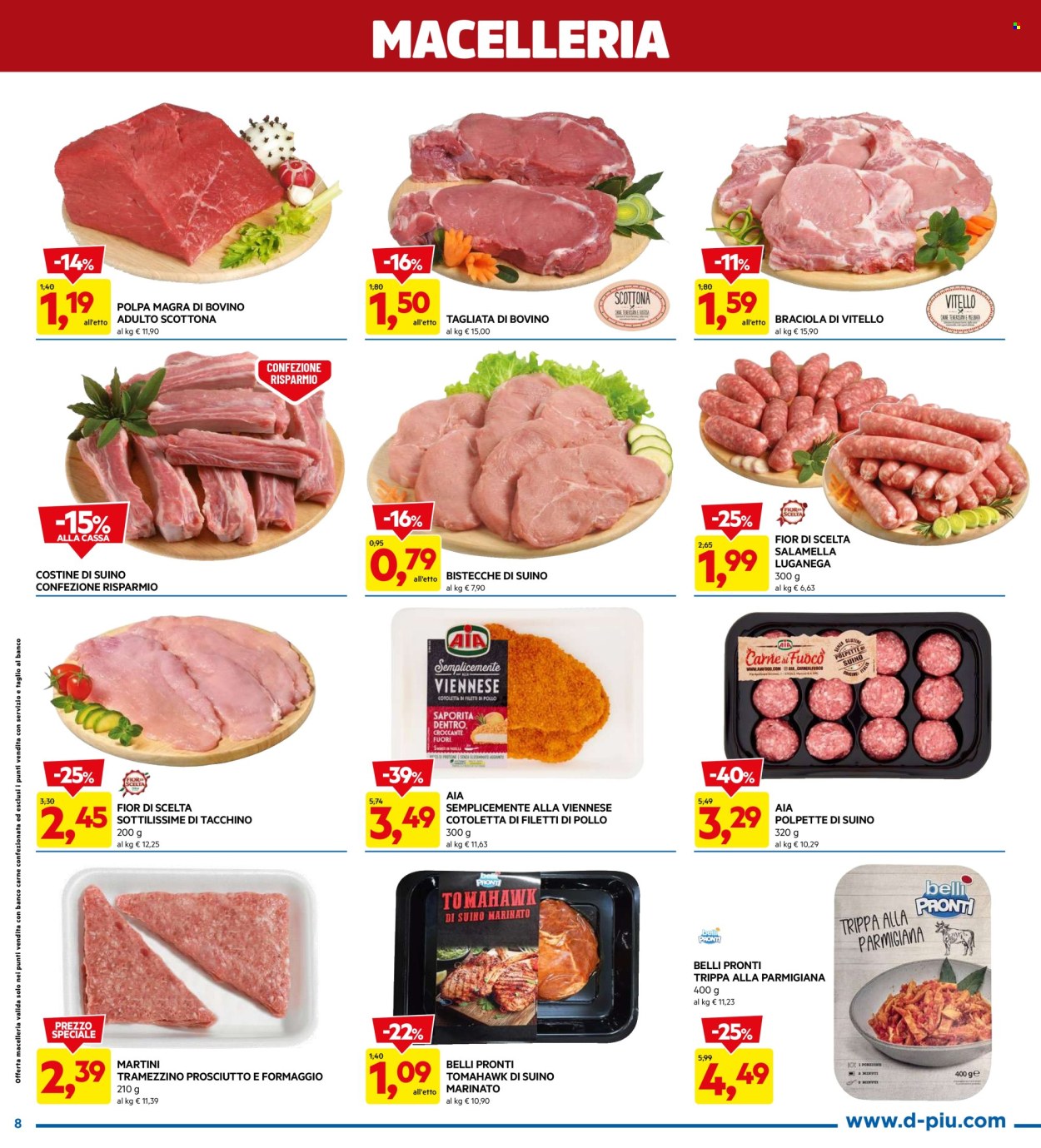 Volantino Dpiù - 26/2/2024 - 6/3/2024. Pagina 8