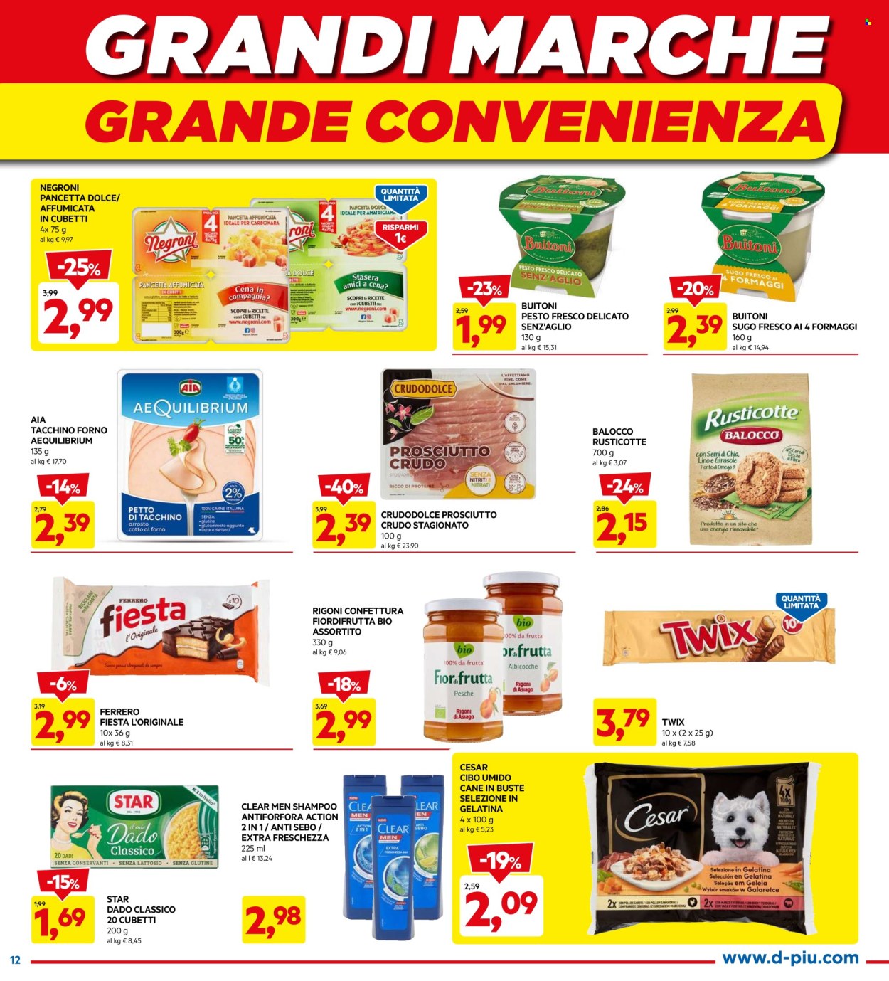 Volantino Dpiù - 26/2/2024 - 6/3/2024. Pagina 12