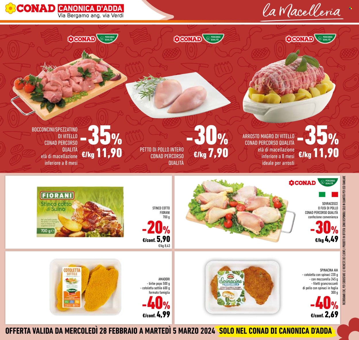 Volantino Conad - 28/2/2024 - 5/3/2024. Pagina 23