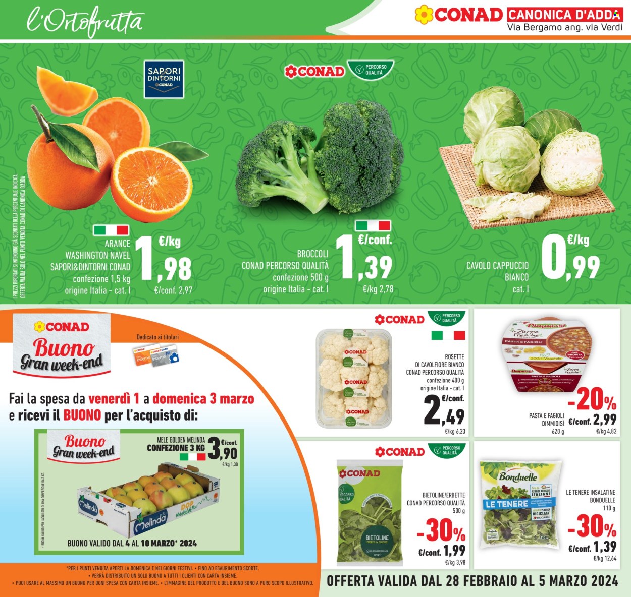 Volantino Conad - 28/2/2024 - 5/3/2024. Pagina 24