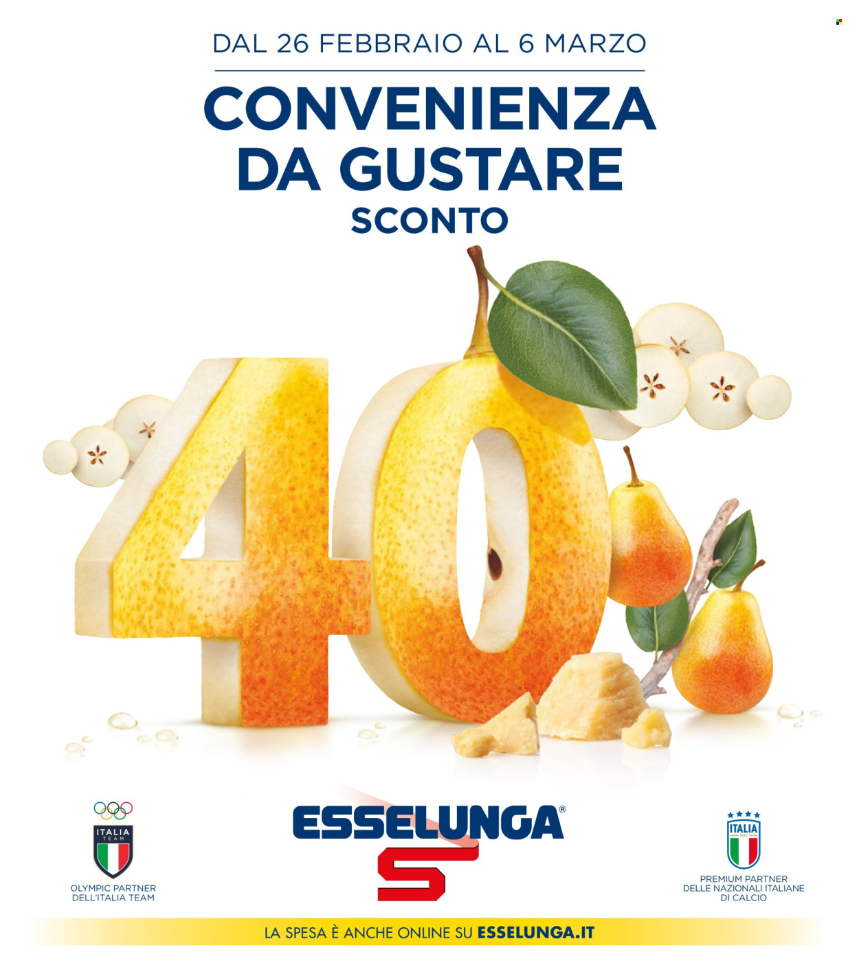 Volantino Esselunga - 26/2/2024 - 6/3/2024. Pagina 1