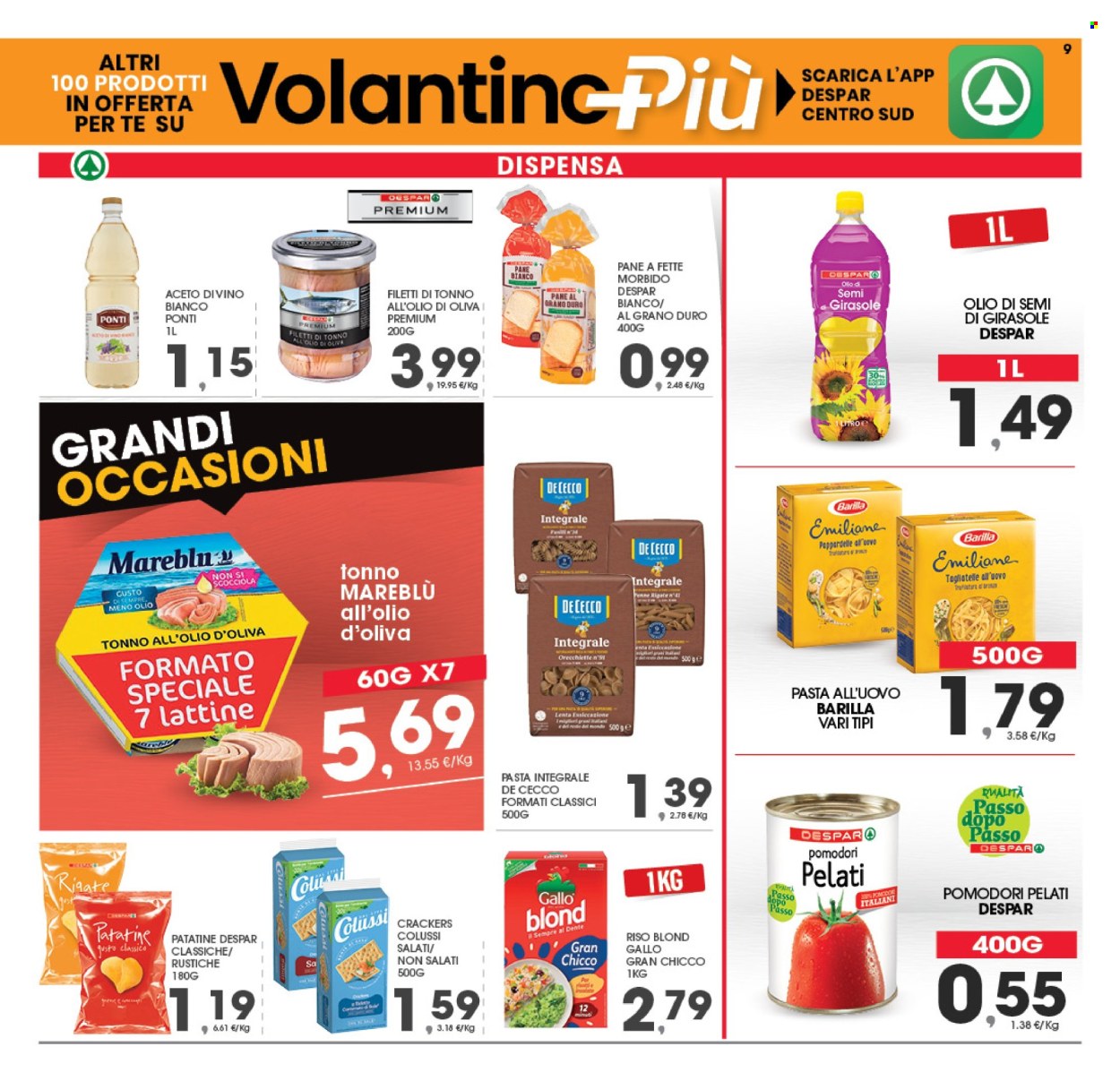 Volantino Eurospar - 26/2/2024 - 10/3/2024. Pagina 9