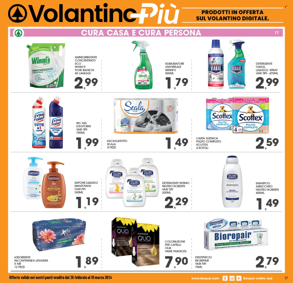 Volantino Eurospar - 26/2/2024 - 10/3/2024. Pagina 17