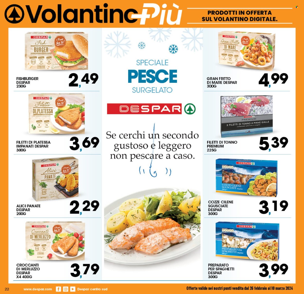 Volantino Eurospar - 26/2/2024 - 10/3/2024. Pagina 22