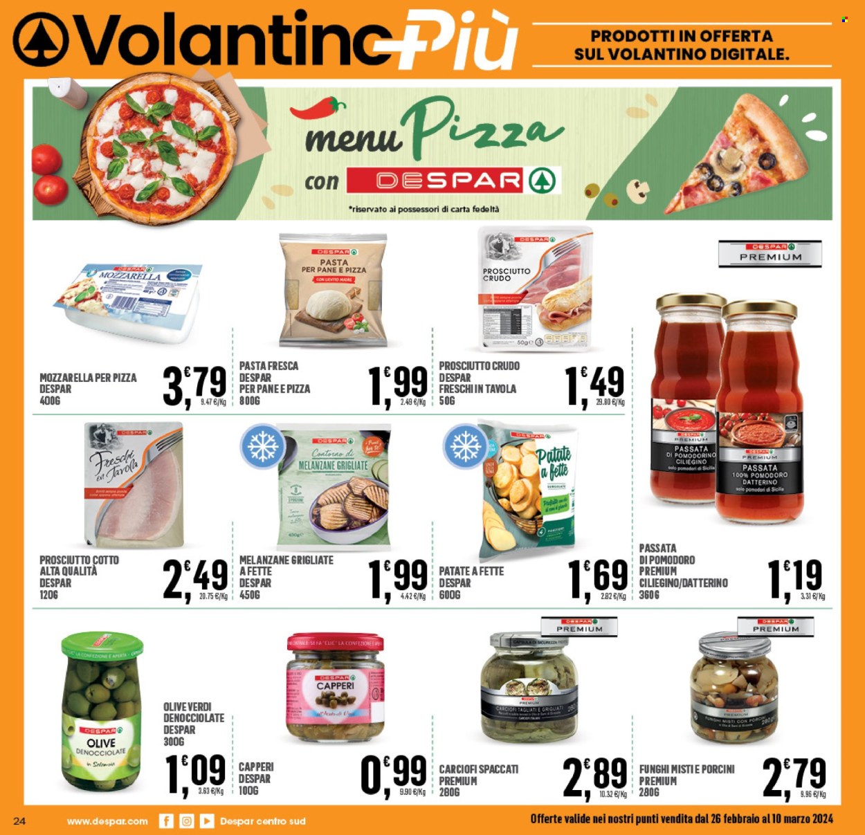 Volantino Eurospar - 26/2/2024 - 10/3/2024. Pagina 24