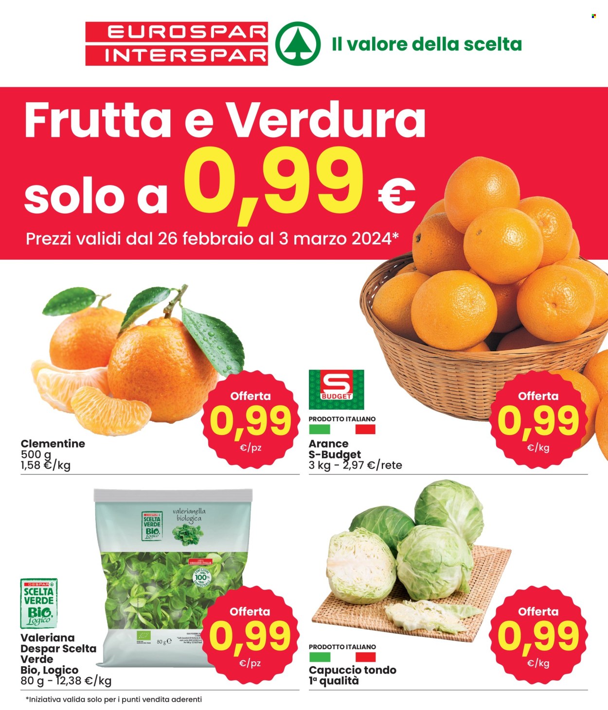 Volantino Interspar - 26/2/2024 - 3/3/2024. Pagina 1