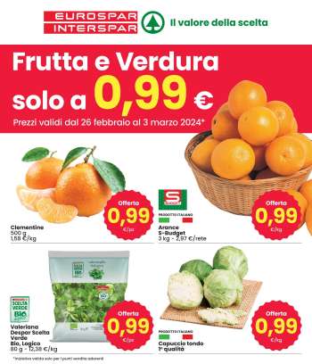 Volantino Interspar - 26/2/2024 - 3/3/2024.