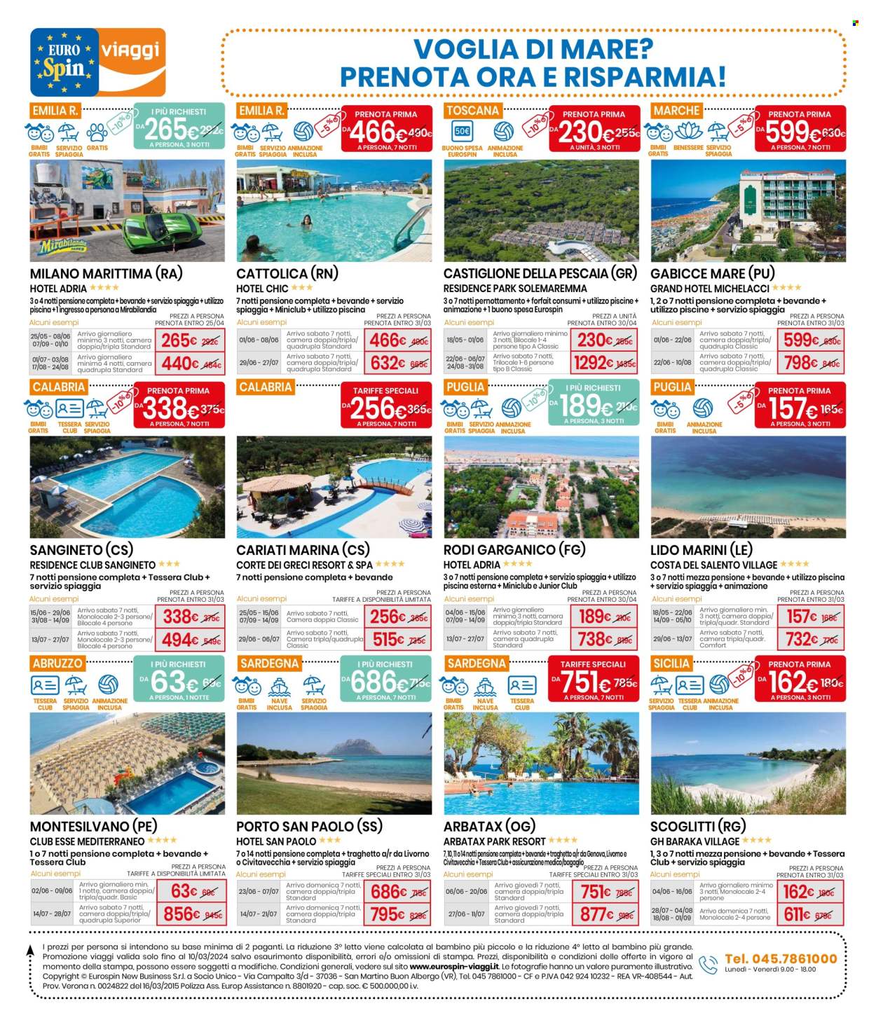 Volantino EuroSpin - 29/2/2024 - 10/3/2024. Pagina 18