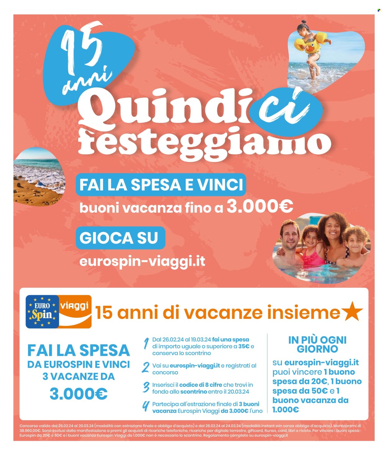 Volantino EuroSpin - 29/2/2024 - 10/3/2024. Pagina 19