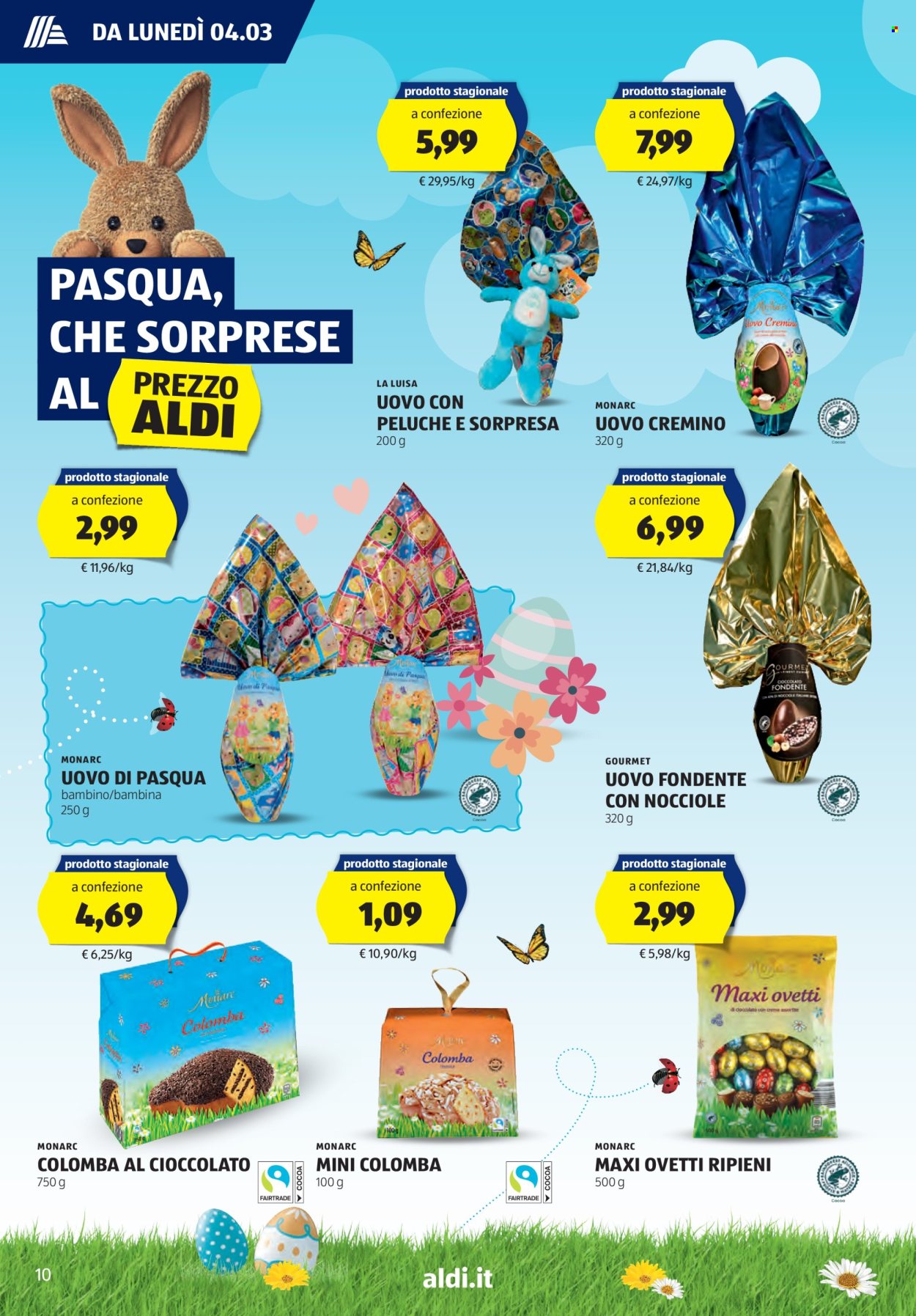 Volantino Aldi - 4/3/2024 - 10/3/2024. Pagina 10