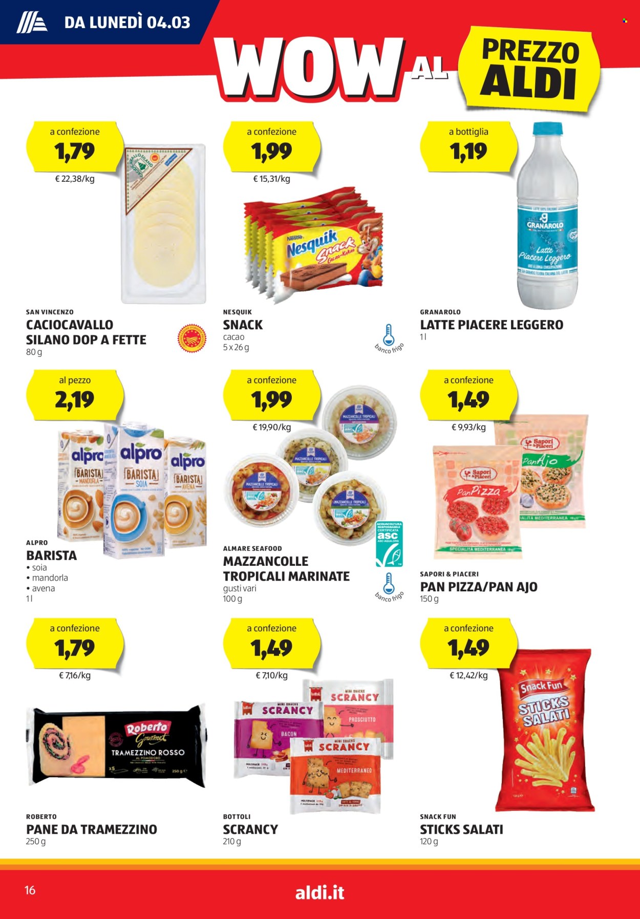 Volantino Aldi - 4/3/2024 - 10/3/2024. Pagina 16