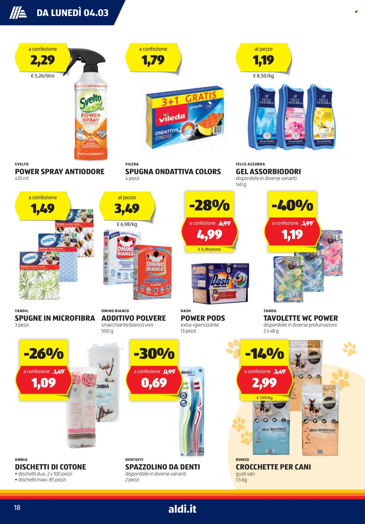 Volantino Aldi - 4/3/2024 - 10/3/2024. Pagina 18