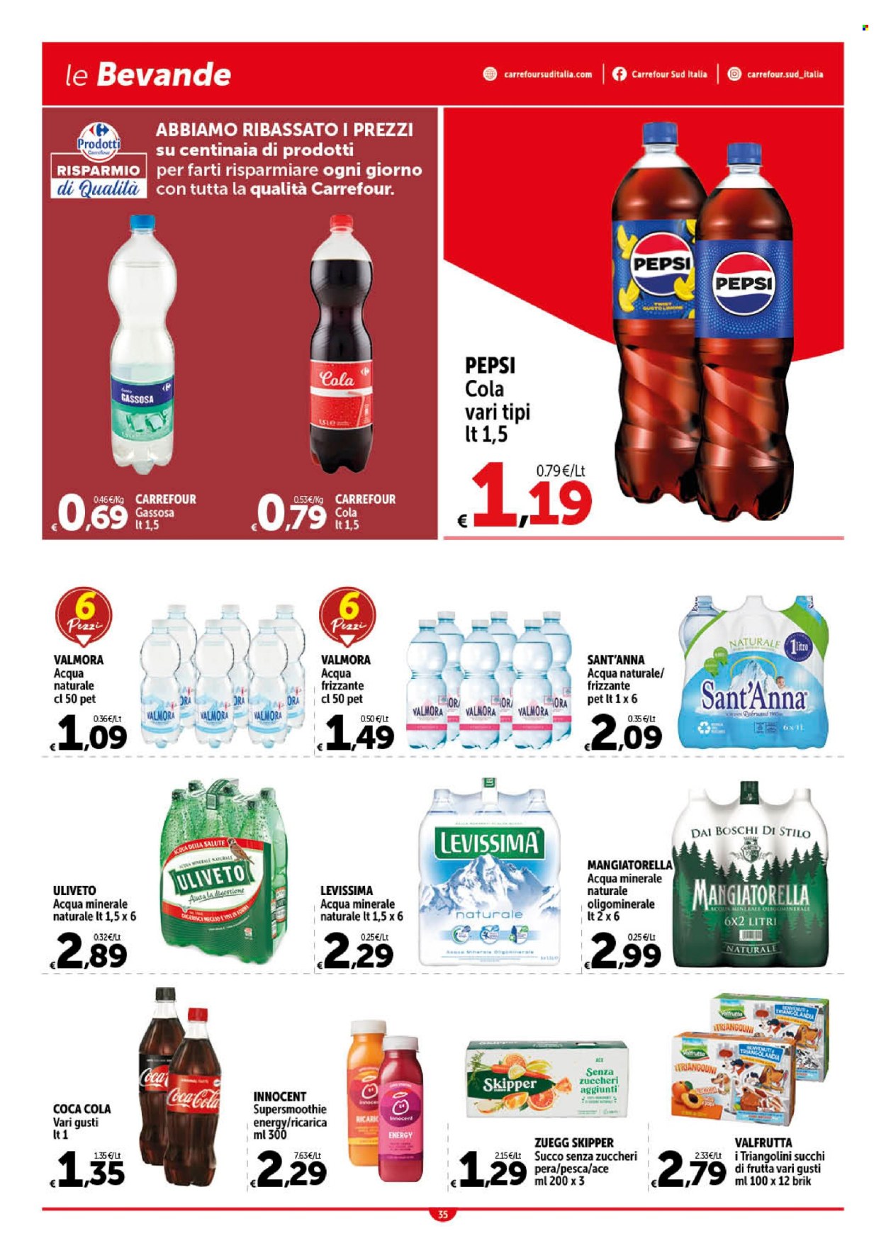 Volantino Carrefour - 29/2/2024 - 9/3/2024. Pagina 35