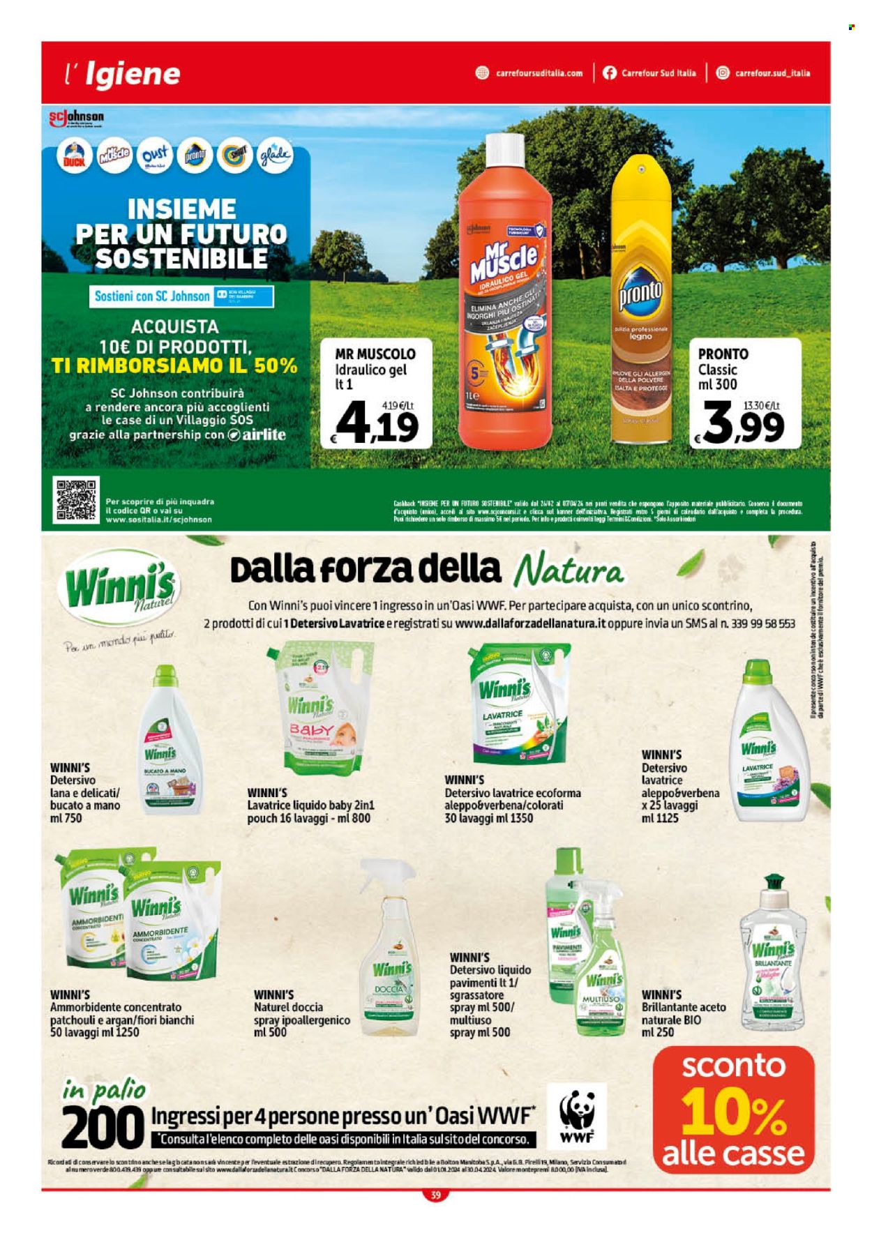 Volantino Carrefour - 29/2/2024 - 9/3/2024. Pagina 39